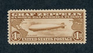 Drbobstamps Us Scott C14 H Og Sound Zeppelin Stamp