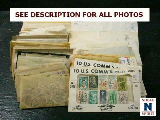 Noblespirit {9176}us Stamp Hoard W/early & Multiples