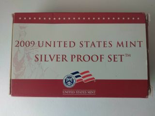 2009 United States Silver Proof Set - 18 Coins -
