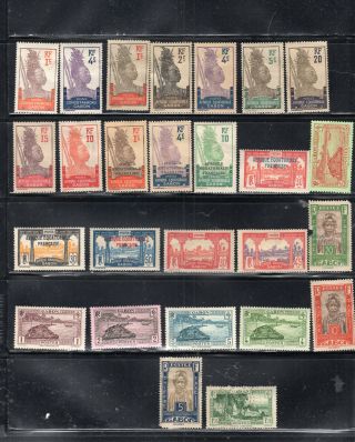 France Colonies Gabon Europe Africa Stamps Hinged & Lot 51741