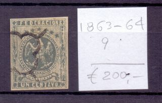 Venezuela 1963 - 1964.  Stamp.  Yt 9.  €200.  00
