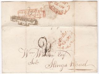 1824 London Tp Lombard St Small Red To Be Delivered By 10 Sunday Morning L710