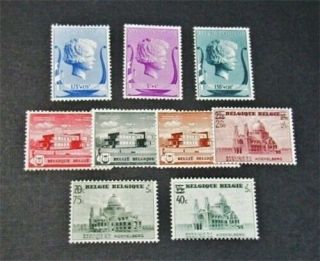 Nystamps Belgium Stamp B222//b278 Og H/nh $33