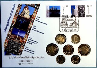 Frv 039 Numisletter 25 Years Monday Street Protests In Leipzig 04.  09.  2014