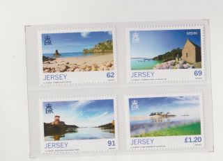 Jersey 2014 Yearbook MNH with stamps and mounts in situ Per Scans 2