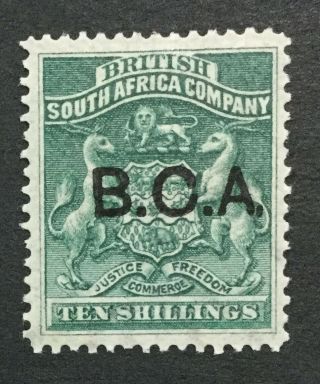 Momen: British Central Africa 13 1891 - 5 Og H £200 Lot 2996