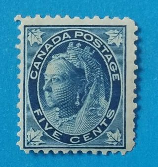 Canada Stamp Scott 70 Mnh Good Gum.  Bright Blue Colors,  Good Perfs.