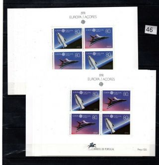 == 12x Azores,  Portugal 1991 - Mnh - Europa Cept - Space -