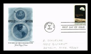Dr Jim Stamps Us Apollo 8 Mission Space First Day Cover Artmaster