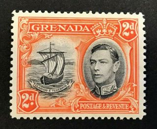 Grenada Kgvi 1938 - 50 2d Sg156ab 