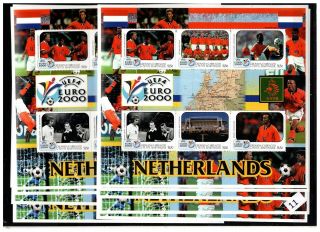 == 10x Grenada 2000 - Mnh - Soccer - Netherlands