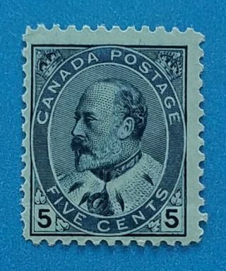 Canada Stamp Scott 91 Mnh With Good Gum Bright Colors.  Sharp Perfs.