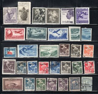 Romania Europe Stamps & Hinged Lot 51766
