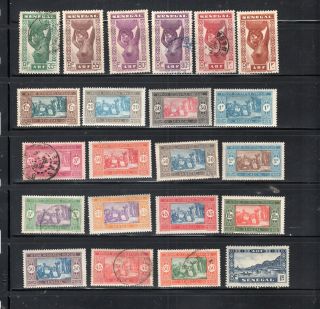 France Colonies Senegal Europe Africa Stamps Hinged & Lot 50747