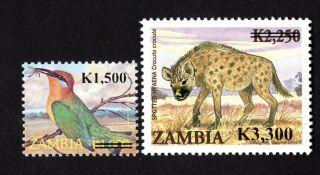 Zambia 2009 Group Of 2 Stamps Mi 1624 - 1625 Mnh Cv=13€