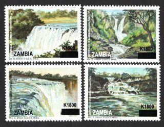Zambia 2003 Group Of 4 Stamps Mi 1447 - 1450 Mnh Cv=10€