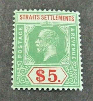 Nystamps British Straits Settlements Stamp 167 Og Nh $120