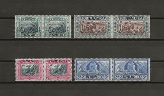 South West Africa 1938 Sg 105/8 Mnh Cat £110