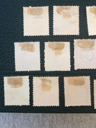 14 RARE MOZAMBIQUE Portugal Colonial Overprint Specimen Stamps (prev.  hinged) 6