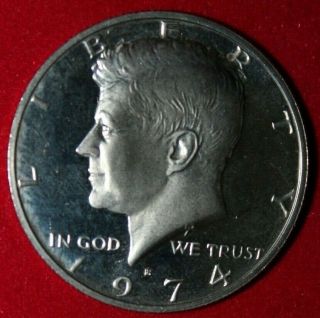 1974 S Kennedy Half Dollar W/a Starting Bid Set At $0.  99,