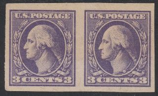 Tdstamps: Us Stamps Scott 535 3c Washington Ng Thin,  Pair