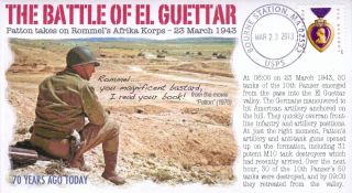 Coverscape Computer Designed 70th Anniversary Of The Battle Of El Guettar Cover