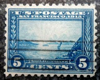 Buffalo Stamps: Scott 403 Panama Pacific,  Xf With Grid Cancel.