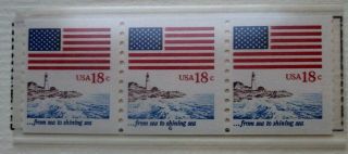 Buffalo Stamps: Scott 1891 Pnc Of 3,  Plate 6,  Mnh/og & Vf,  Cv = $1,  400