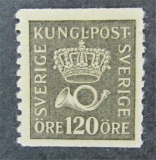 Nystamps Sweden Stamp 156 Og H $60