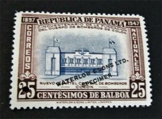 Nystamps Panama Waterlow Color Proof Stamp Og Nh Only 100 Exist.