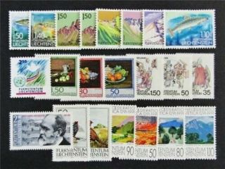 Nystamps Liechtenstein Stamp 903//963 Og Nh $40