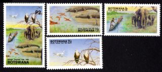 Botswana 1991 Group Of Stamps Mi 497 - 500 Mnh Cv=15€