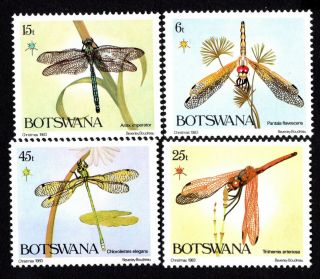 Botswana 1983 Group Of Stamps Mi 333 - 336 Mnh Cv=12€