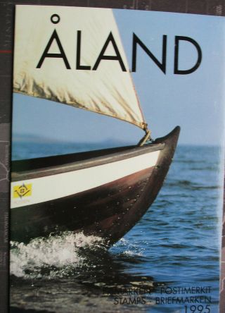 Åland Post`s Official Year Sets 1995