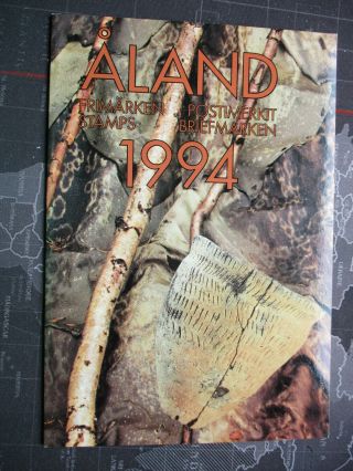 Åland Post`s Official Year Sets 1994