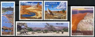 Namibia 2002 Sg 922 - 6 Ephemeral Rivers Mnh Set E2984