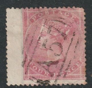 Gb Abroad In Montego Bay Jamaica A57 4d Rose 1857
