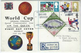 Great Britain 1966 World Cup England V Uruguay Private Cover