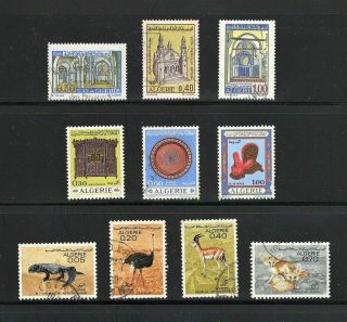 Algeria - - 3 Complete Sets Of Commemoratives From 1967 - 70