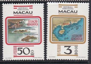 Macao 1982 Geographical Situation Set Never Hinged