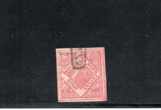 1859 Italy Naples Sa 13,  20gr Fine,  Great Margins,  $2825.  00
