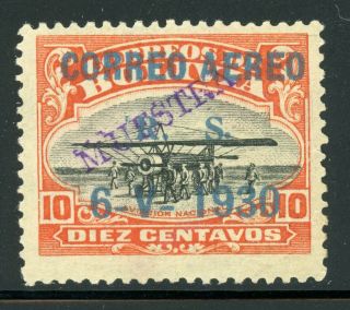 Bolivia Mh Specialized Zeppelin: Scott C12 10c Muestra Specimen $$$