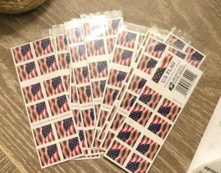 Usps Us Flag 2017 Forever Stamps - Book Of 20 X 11 (220) Stamps