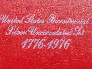 1776 - 1976 S Us Bicentennial Silver Uncirculated Set