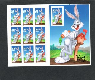 X U.  S.  Scott 3137 Sheet Mnh Bugs Bunny