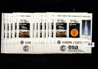 / 12x Turkish Cyprus - Mnh - Europa Cept 1991 - Space - Spaceships - Earth