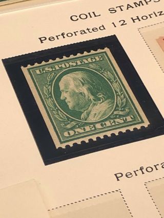 Scott USPS Watermarked Panama Pacific 1908 - 1913 US Stamp Lot 6