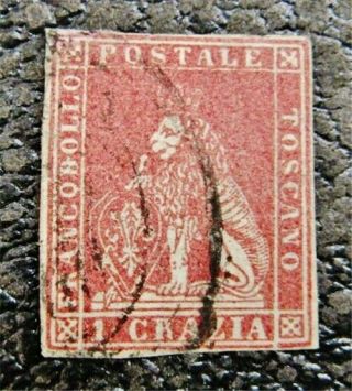 Nystamps Italian States Tuscany Stamp 12 $1100