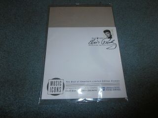 Us First Day Issue Ceremony Program,  2015,  Elvis Presley In Package