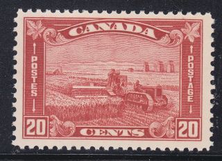 Canada 175 Mnh Og 1930 20c Brown Red Harvesting Wheat Issue Scv $95.  00